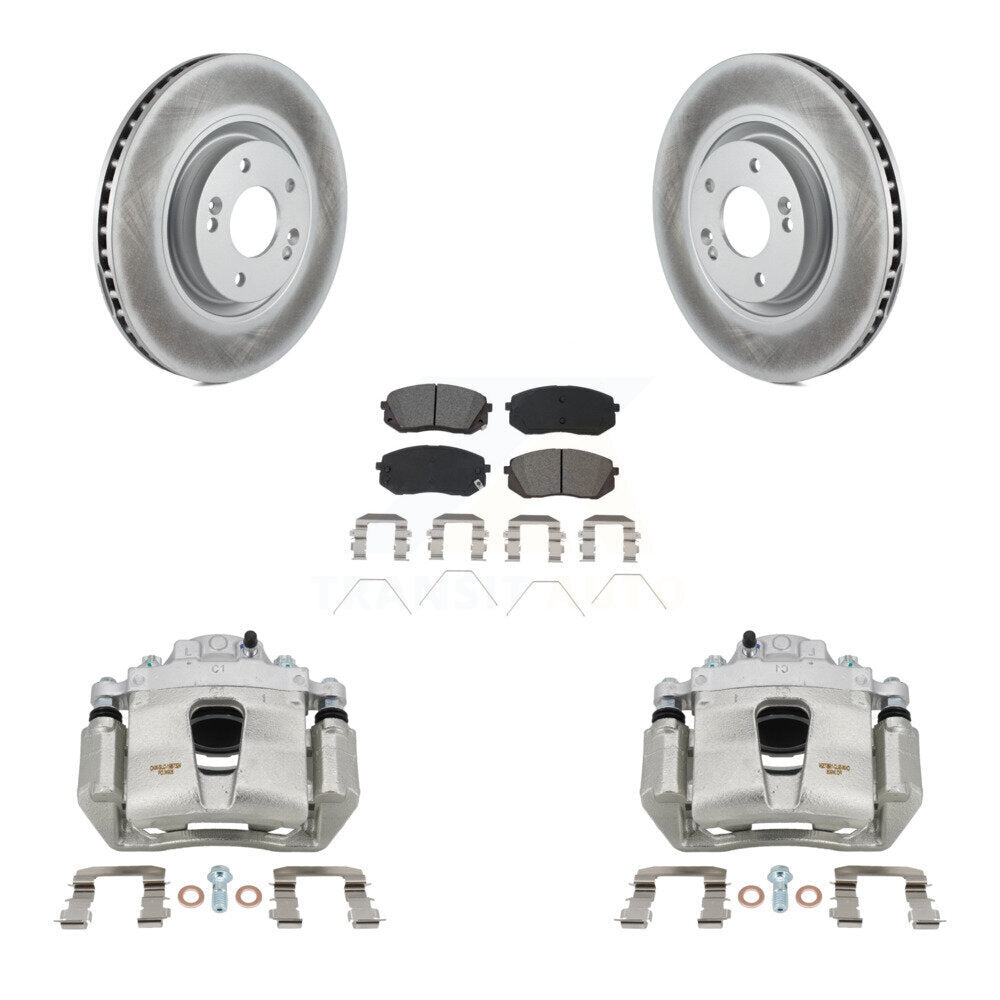 Transit Auto KCG-100458S Disc Brake Kit for 2016-2019 Kia Optima, Hyundai Sonata - Front product image