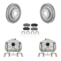 Transit Auto KCG-100458S Disc Brake Kit for 2016-2019 Kia Optima, Hyundai Sonata - Front product image