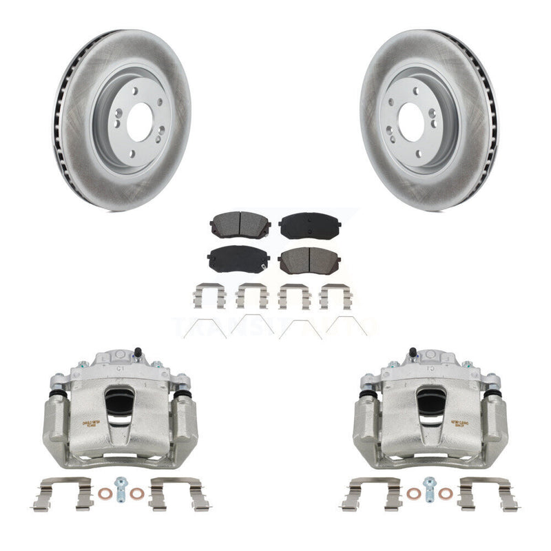 Transit Auto KCG-100458S Disc Brake Kit for 2016-2019 Kia Optima, Hyundai Sonata - Front product image