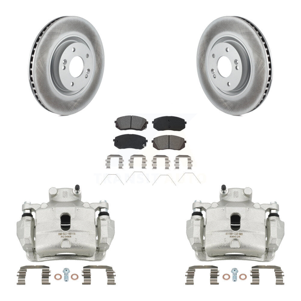 Transit Auto KCG-100459S Disc Brake Kit for 2016-2020 Kia Optima, Hyundai Sonata - Front product image