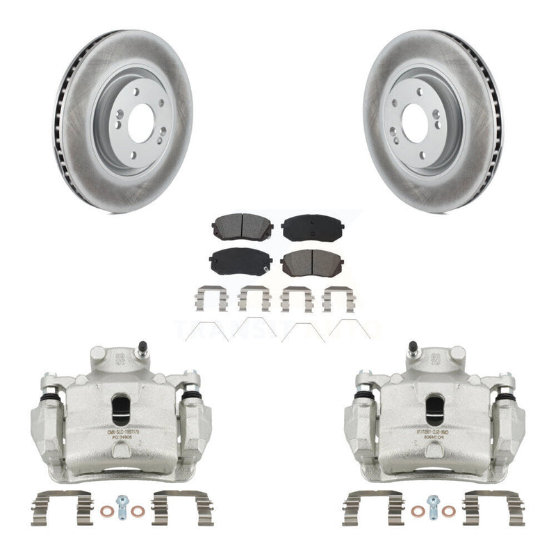 Transit Auto KCG-100459S Disc Brake Kit for 2016-2020 Kia Optima, Hyundai Sonata - Front product image