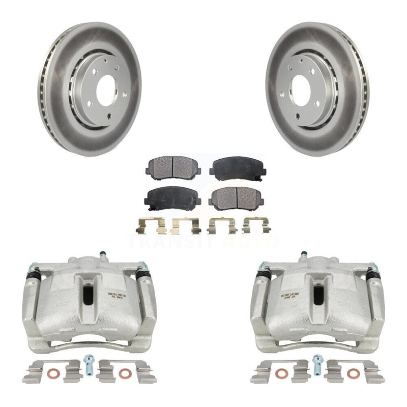 Transit Auto KCG-100459T Disc Brake Kit for 2016-2022 Mazda CX-5 - Front product image