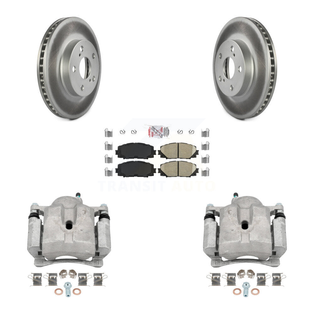 Transit Auto KCG-100460N Disc Brake Kit for 2010-2017 Toyota Prius Plug-In, Lexus CT200h, Toyota Prius - Front product image