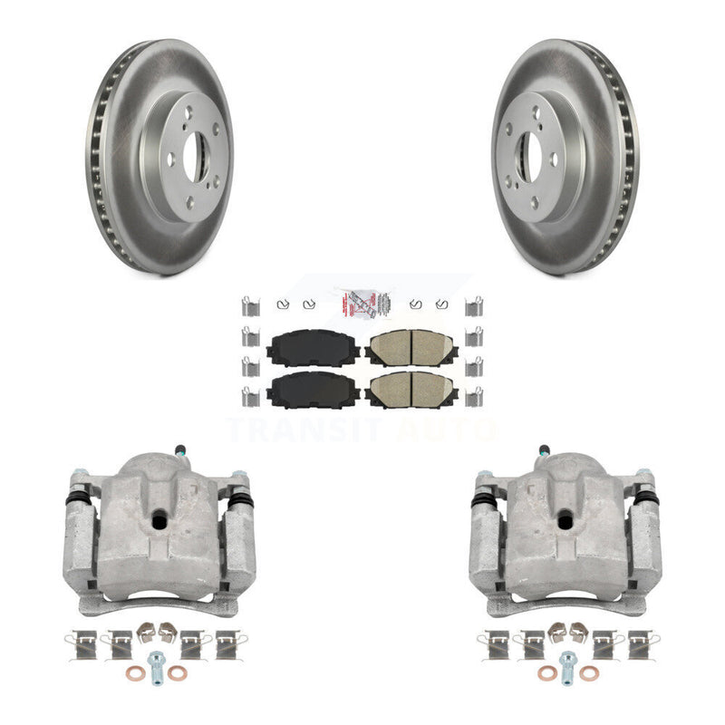 Transit Auto KCG-100461N Disc Brake Kit for 2010-2017 Toyota Prius Plug-In, Lexus CT200h, Toyota Prius - Front product image