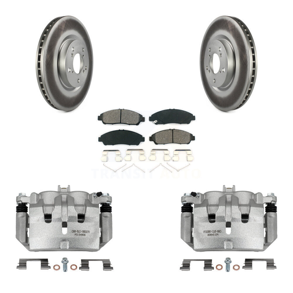 Transit Auto KCG-100461S Disc Brake Kit for 2007-2013 Acura ZDX, Acura MDX - Front product image