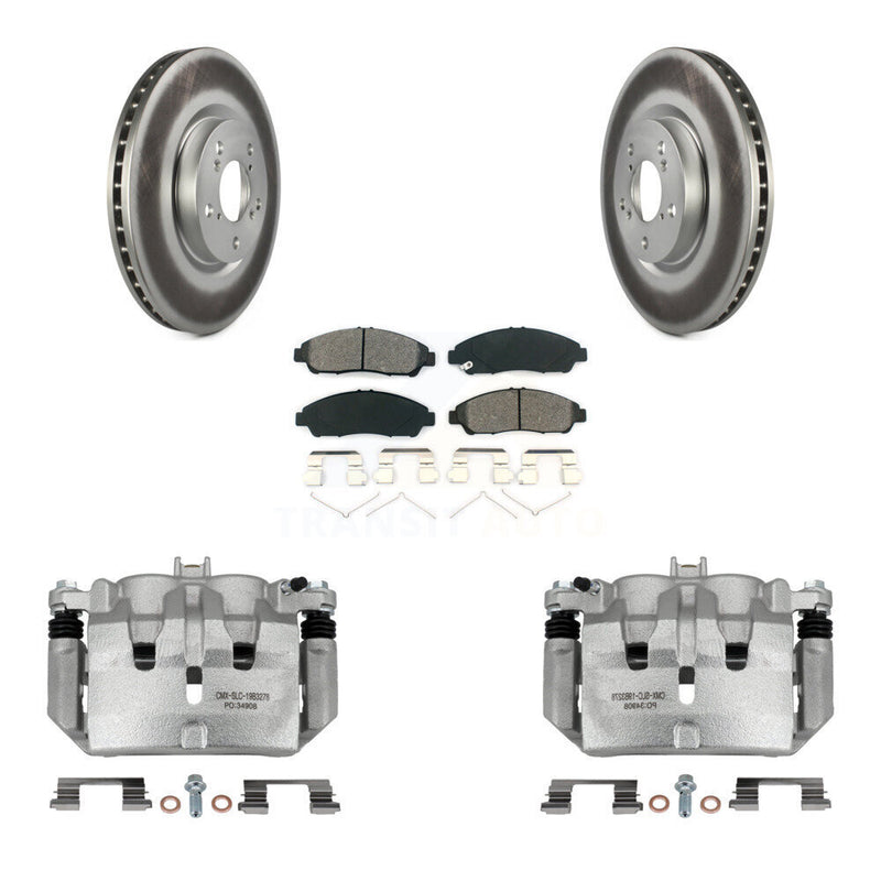 Transit Auto KCG-100461S Disc Brake Kit for 2007-2013 Acura ZDX, Acura MDX - Front product image