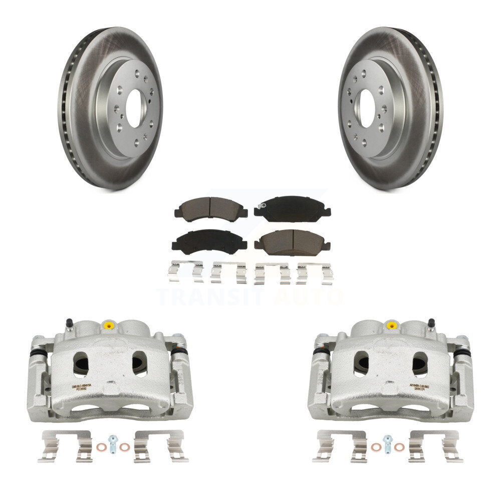 Transit Auto KCG-100462C Disc Brake Kit for 2008-2020 Chevrolet Suburban, Cadillac Escalade, Cadillac Escalade ESV & more - Front product image