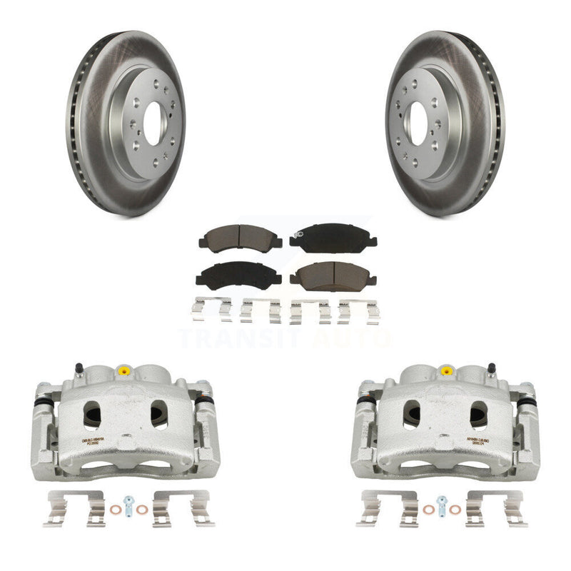 Transit Auto KCG-100462C Disc Brake Kit for 2008-2020 Chevrolet Suburban, Cadillac Escalade, Cadillac Escalade ESV & more - Front product image