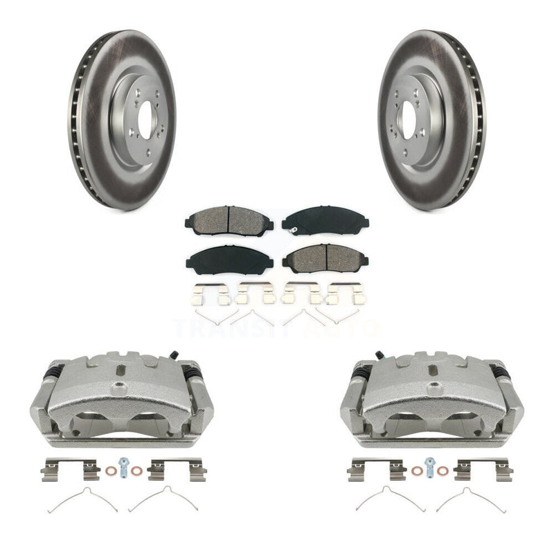 Transit Auto KCG-100462S Disc Brake Kit for 2009-2015 Honda Pilot - Front product image