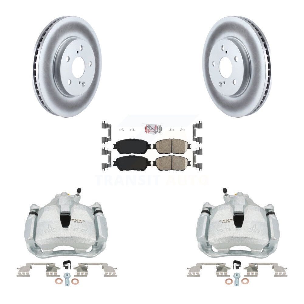 Transit Auto KCG-100464N Disc Brake Kit for 2004-2010 Toyota Avalon, Toyota Camry, Toyota Sienna & more - Front product image