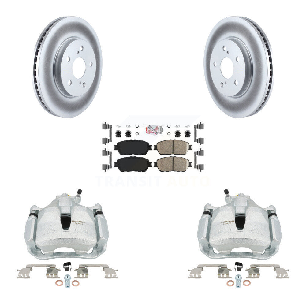 Transit Auto KCG-100465N Disc Brake Kit for 2004-2010 Toyota Avalon, Toyota Camry, Toyota Sienna & more - Front product image