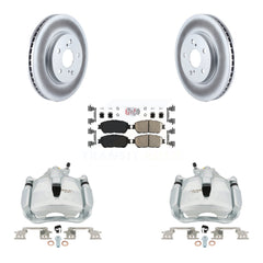 Transit Auto KCG-100465N Disc Brake Kit for 2004-2010 Toyota Avalon, Toyota Camry, Toyota Sienna & more - Front product image