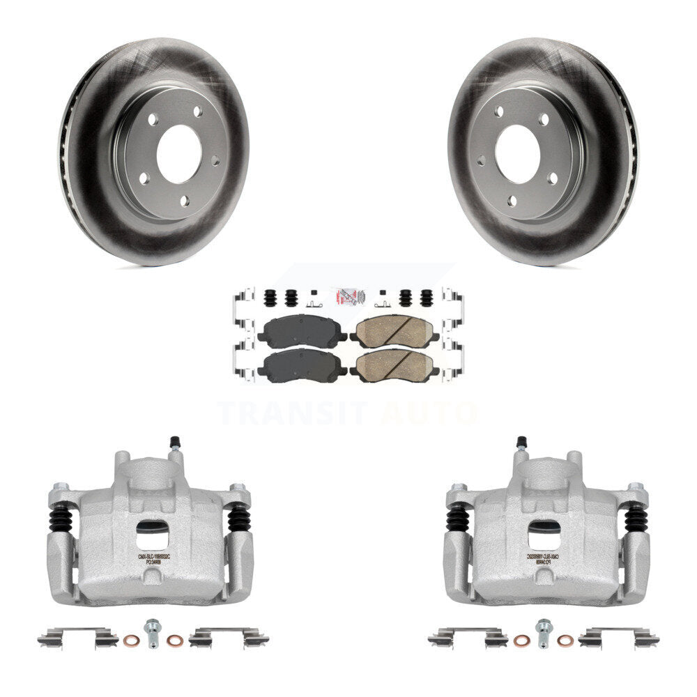 Transit Auto KCG-100466N Disc Brake Kit for 2008-2017 Mitsubishi Lancer - Front product image