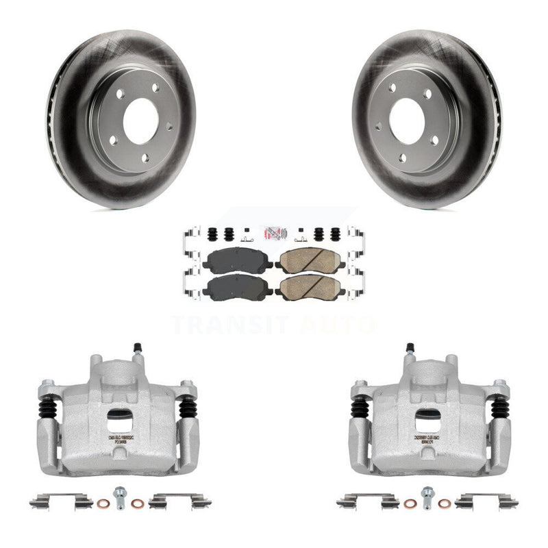 Transit Auto KCG-100466N Disc Brake Kit for 2008-2017 Mitsubishi Lancer - Front product image