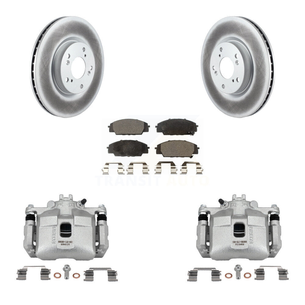 Transit Auto KCG-100466P Disc Brake Kit for 2006-2011 Honda Civic - Front product image