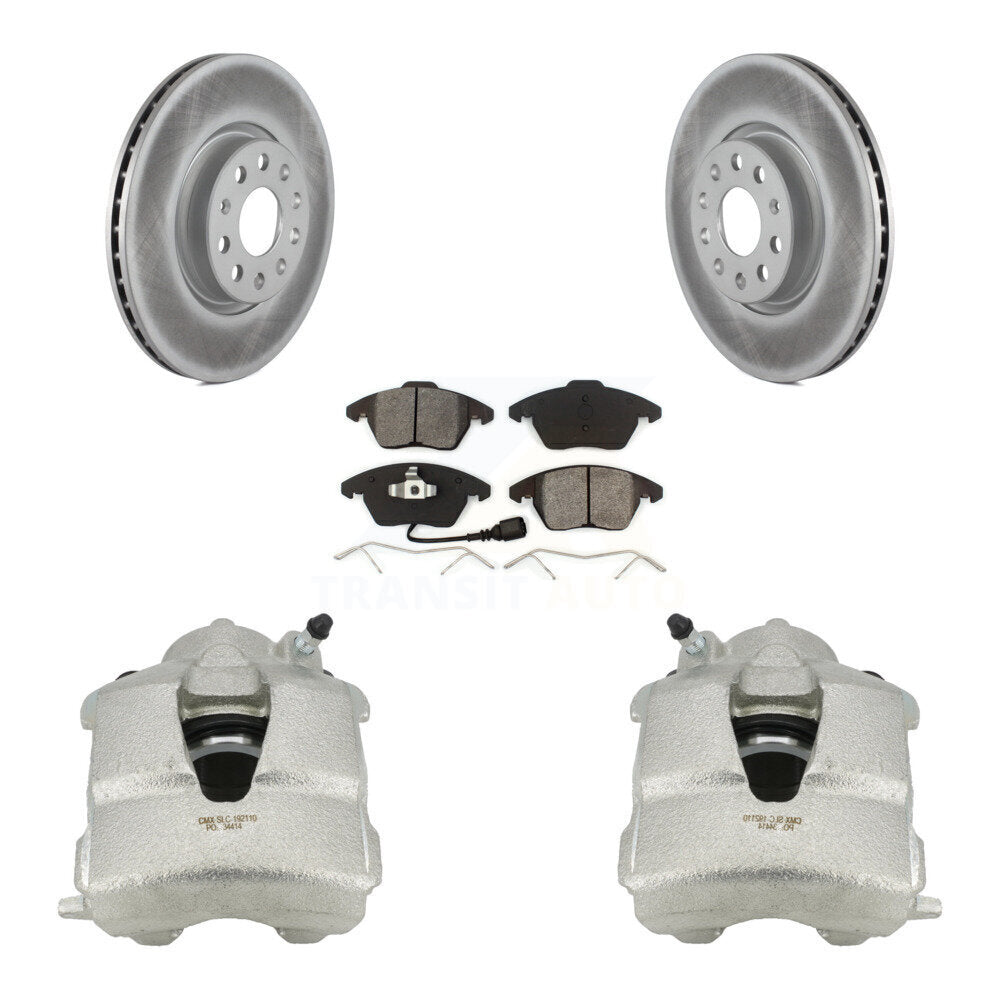 Transit Auto KCG-100466S Disc Brake Kit for 2005-2015 Volkswagen Jetta - Front product image