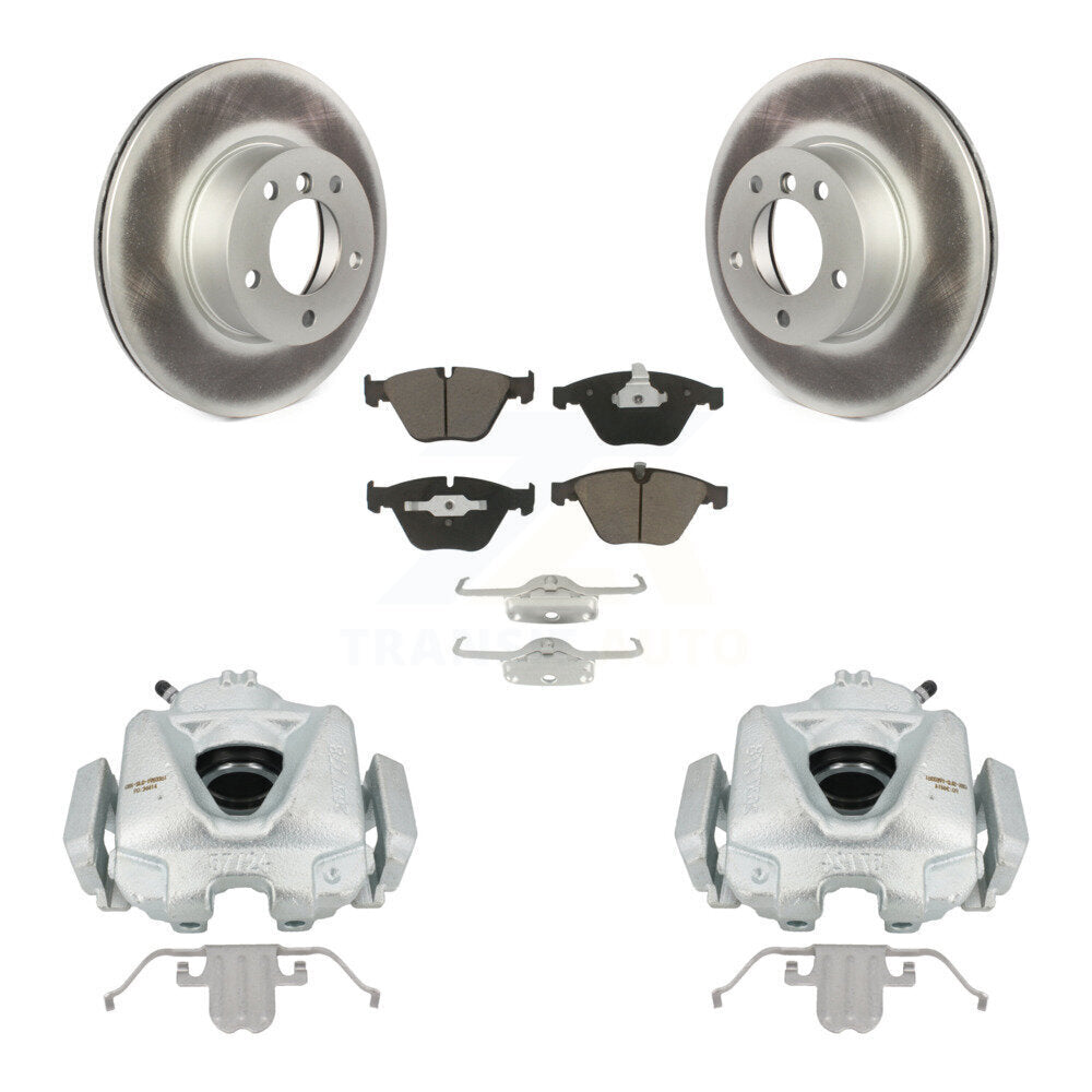 Transit Auto KCG-100467C Disc Brake Kit for 2008-2015 BMW X1, BMW 328i, BMW 328i xDrive & more - Front product image