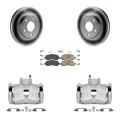Transit Auto KCG-100467N Disc Brake Kit for 2008-2017 Mitsubishi Lancer - Front product image