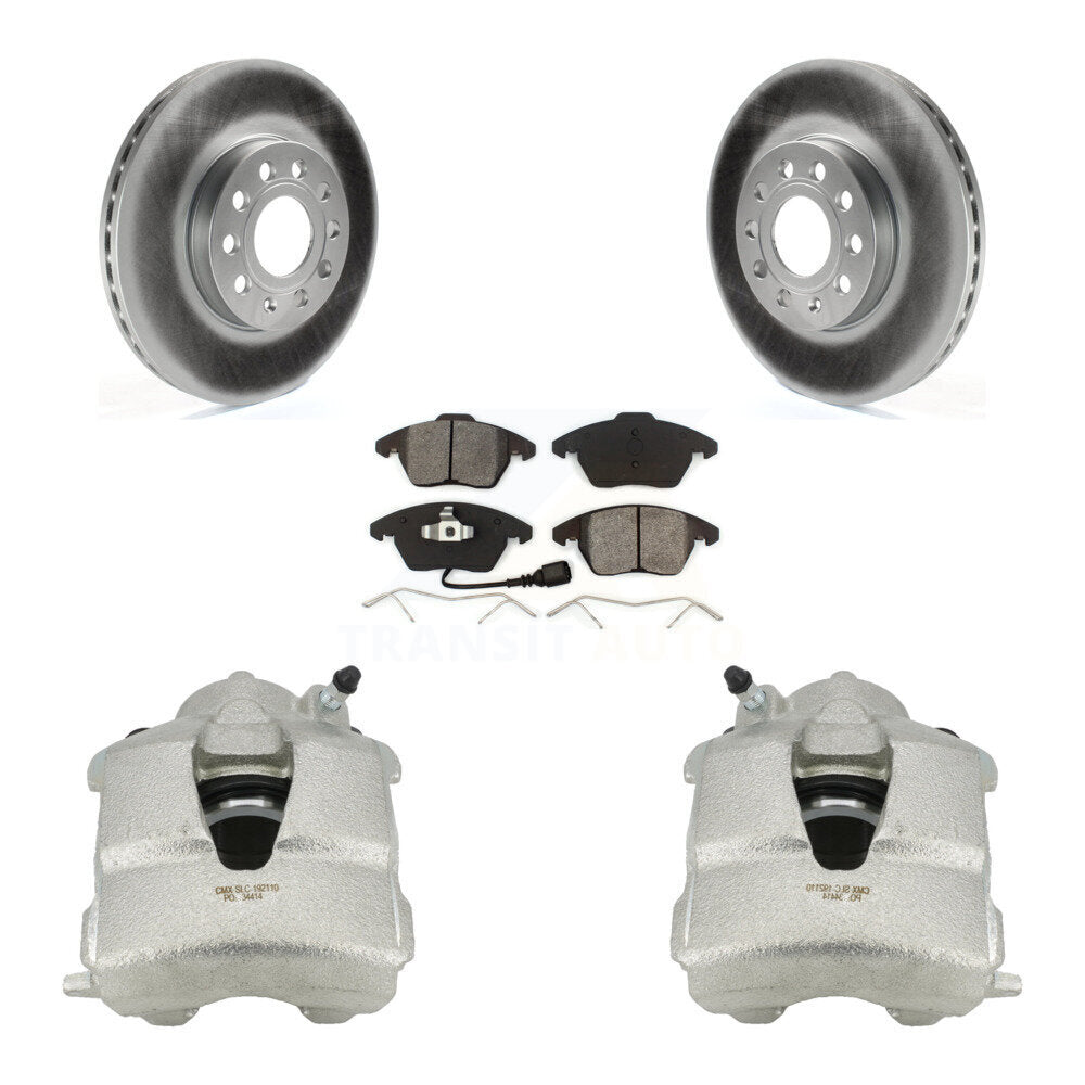 Transit Auto KCG-100467S Disc Brake Kit for 2005-2015 Volkswagen Jetta - Front product image