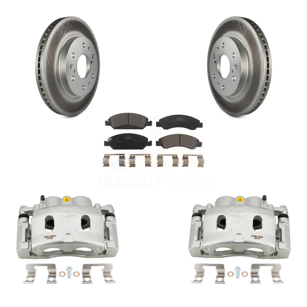 Transit Auto KCG-100467T Disc Brake Kit for 2008-2020 Chevrolet Suburban, Cadillac Escalade, Cadillac Escalade ESV & more - Front product image