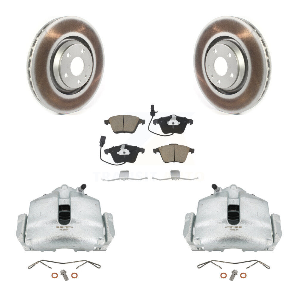 Transit Auto KCG-100468C Disc Brake Kit for 2009-2011 Audi TT Quattro - Front product image