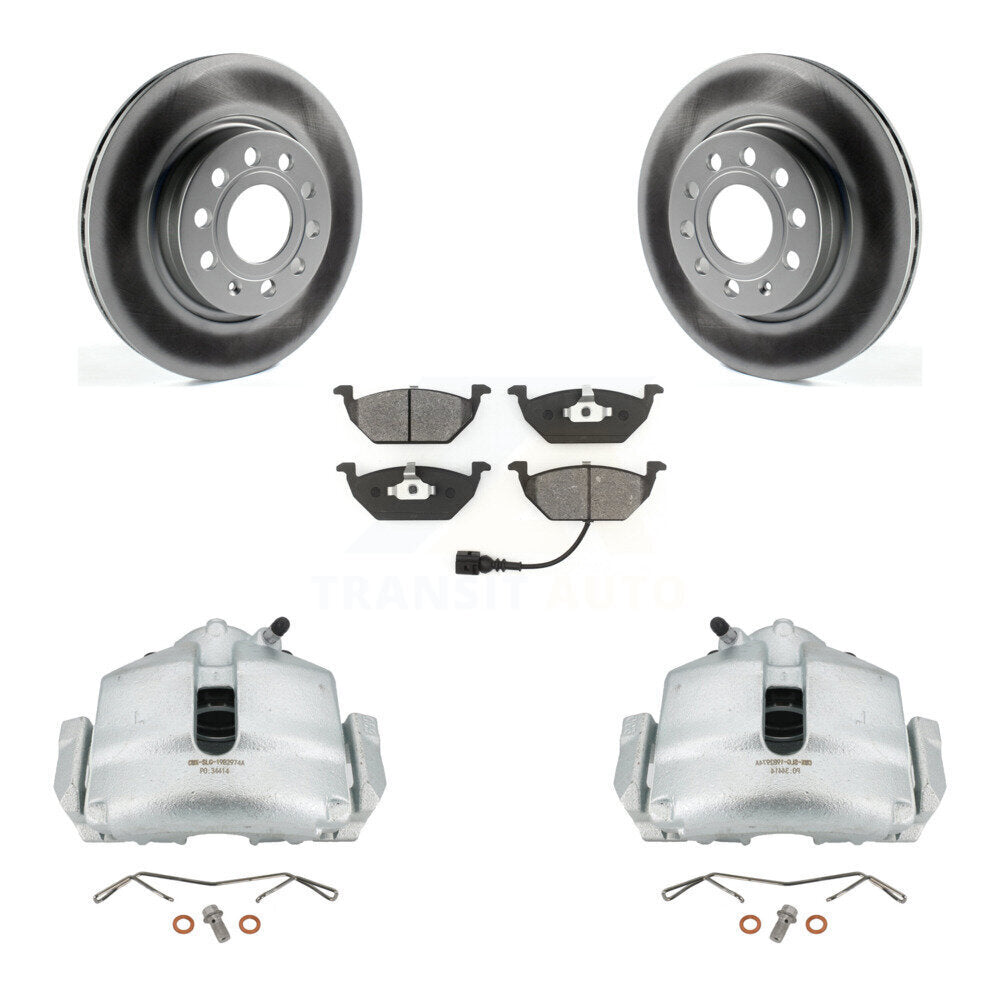 Transit Auto KCG-100468S Disc Brake Kit for 2011-2015 Volkswagen Jetta - Front product image