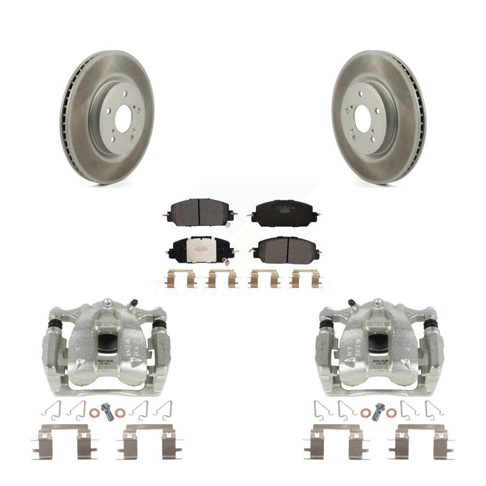 Transit Auto KCG-100468T Disc Brake Kit for 2017-2022 Honda CR-V - Front product image