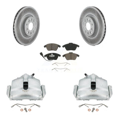 Transit Auto KCG-100469C Disc Brake Kit for 2005-2018 Volkswagen Beetle, Volkswagen Jetta, Volkswagen GTI & more - Front product image