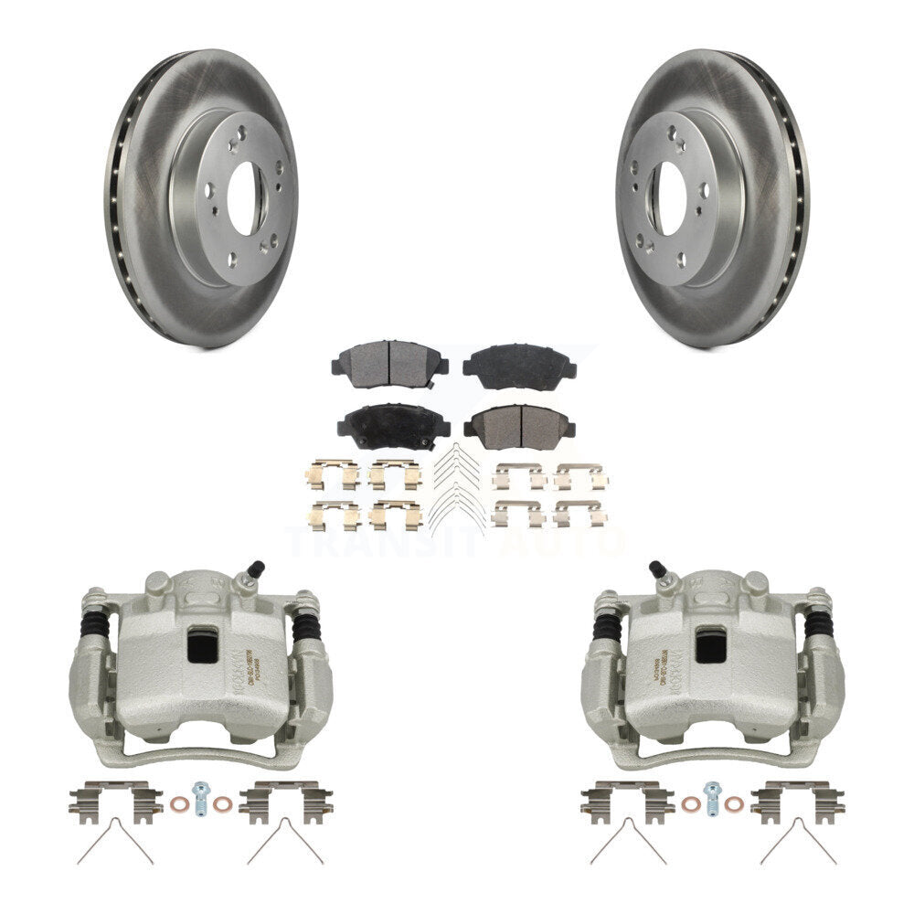 Transit Auto KCG-100469P Disc Brake Kit for 2006-2011 Honda Civic - Front product image