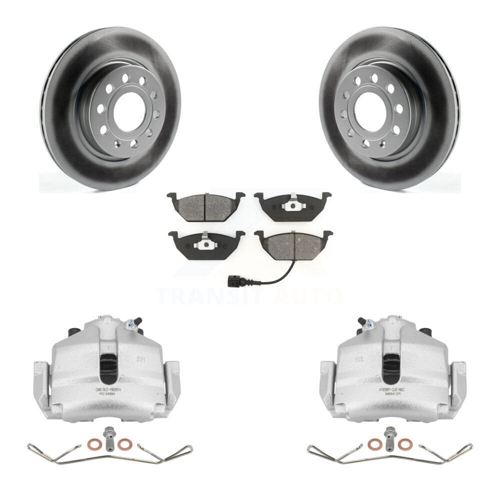 Transit Auto KCG-100469S Disc Brake Kit for 2011-2015 Volkswagen Jetta - Front product image