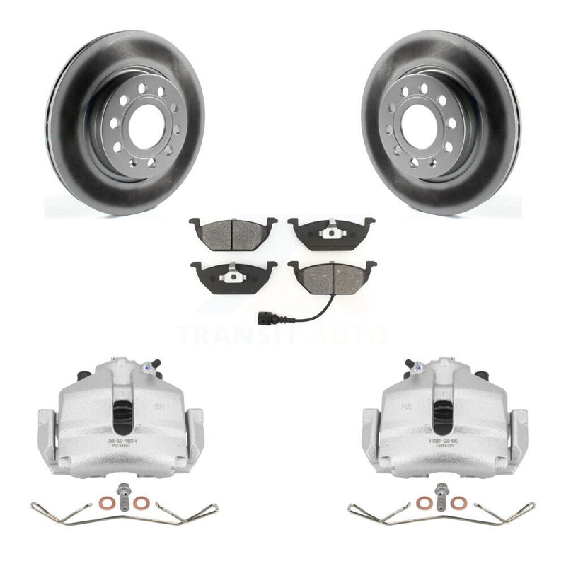 Transit Auto KCG-100469S Disc Brake Kit for 2011-2015 Volkswagen Jetta - Front product image