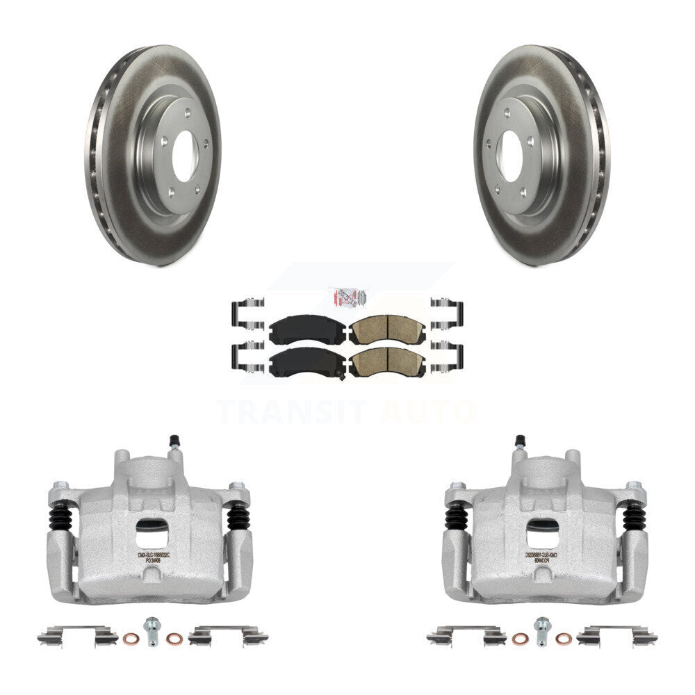 Transit Auto KCG-100470N Disc Brake Kit for 2017 Mitsubishi Lancer - Front product image
