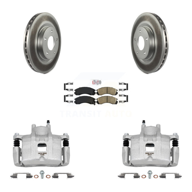 Transit Auto KCG-100470N Disc Brake Kit for 2017 Mitsubishi Lancer - Front product image