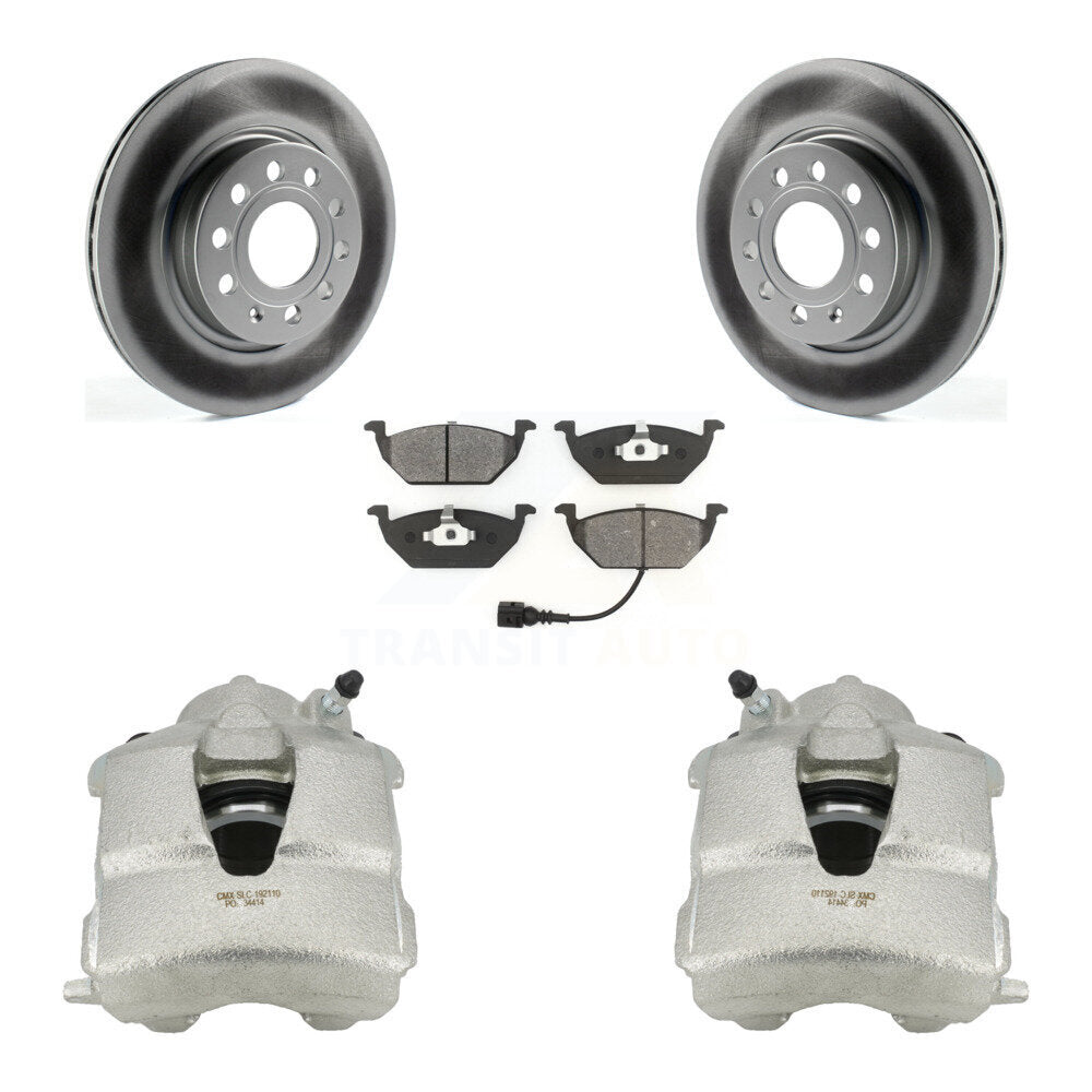 Transit Auto KCG-100470S Disc Brake Kit for 2011-2015 Volkswagen Jetta - Front product image