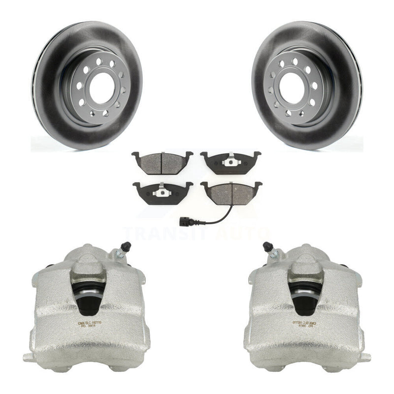 Transit Auto KCG-100470S Disc Brake Kit for 2011-2015 Volkswagen Jetta - Front product image
