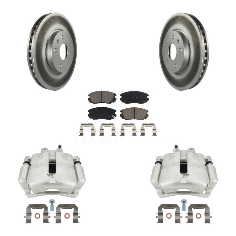 Transit Auto KCG-100471C Disc Brake Kit for 2011-2017 Chevrolet Malibu Limited, Buick LaCrosse, Buick Regal - Front product image