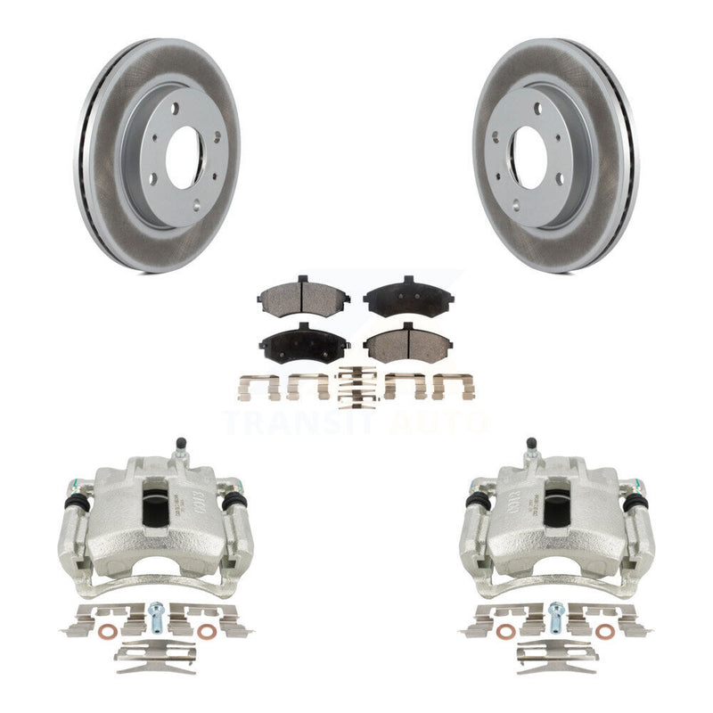 Transit Auto KCG-100471P Disc Brake Kit for 2002-2004 Hyundai Elantra - Front product image