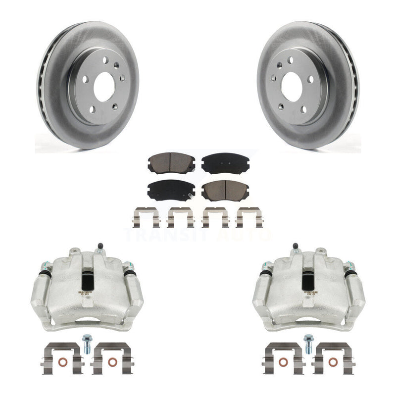 Transit Auto KCG-100472C Disc Brake Kit for 2011-2017 Chevrolet Malibu Limited, Chevrolet Malibu, Buick LaCrosse & more - Front product image