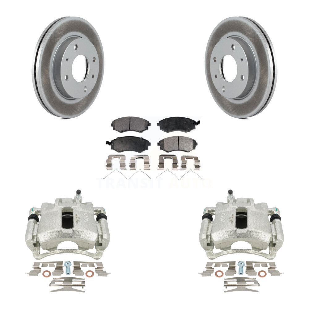 Transit Auto KCG-100472P Disc Brake Kit for 2002 Hyundai Elantra - Front product image