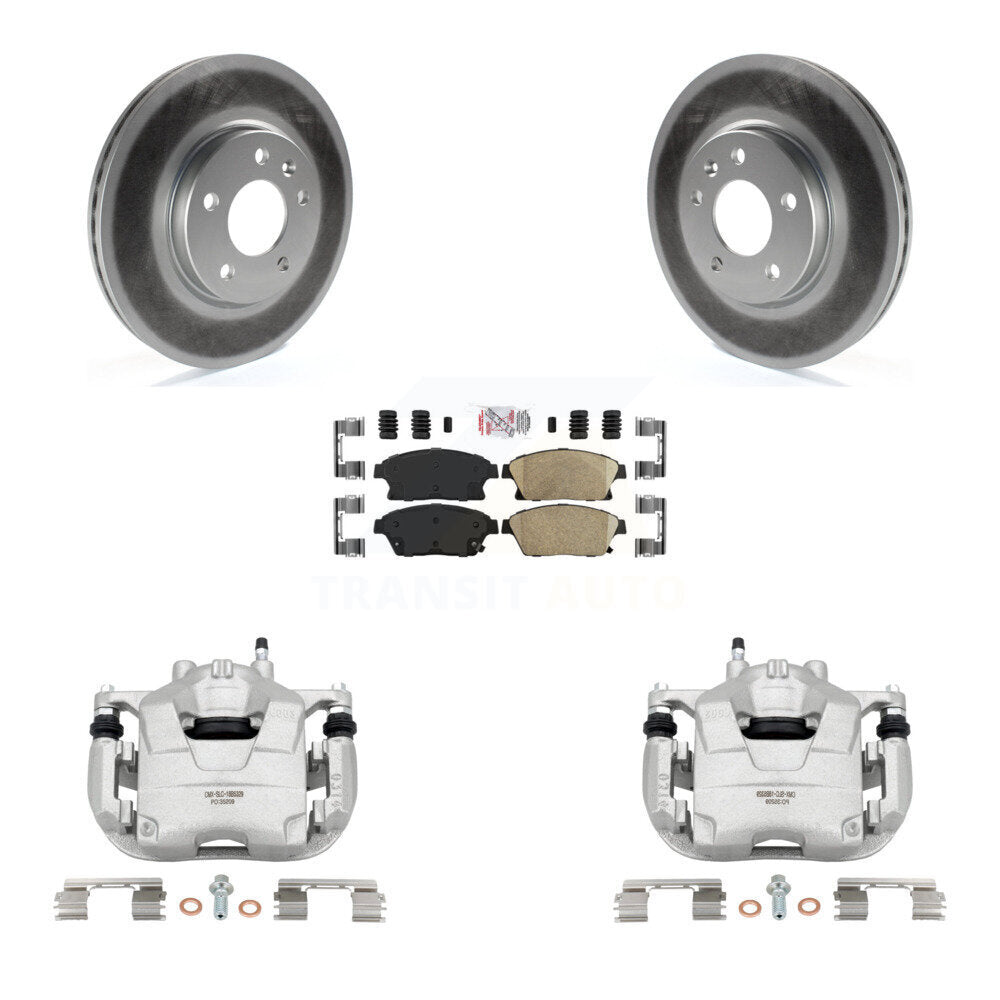 Transit Auto KCG-100473N Disc Brake Kit for 2011-2017 Chevrolet Cruze, Buick Verano, Chevrolet Orlando & more - Front product image
