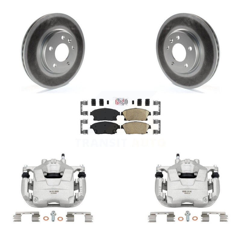 Transit Auto KCG-100473N Disc Brake Kit for 2011-2017 Chevrolet Cruze, Buick Verano, Chevrolet Orlando & more - Front product image