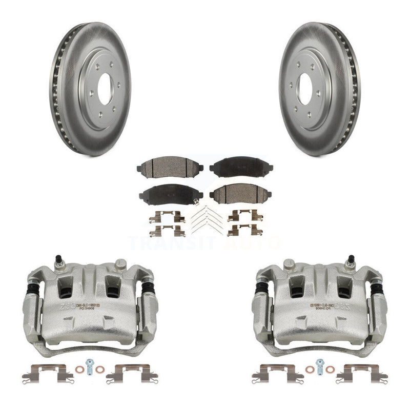 Transit Auto KCG-100473P Disc Brake Kit for 2005-2019 Suzuki Equator, Nissan Frontier product image