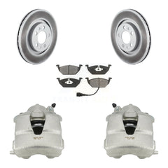 Transit Auto KCG-100473S Disc Brake Kit for 1998-2010 Volkswagen Golf City, Volkswagen Jetta City, Volkswagen Beetle & more - Front product image