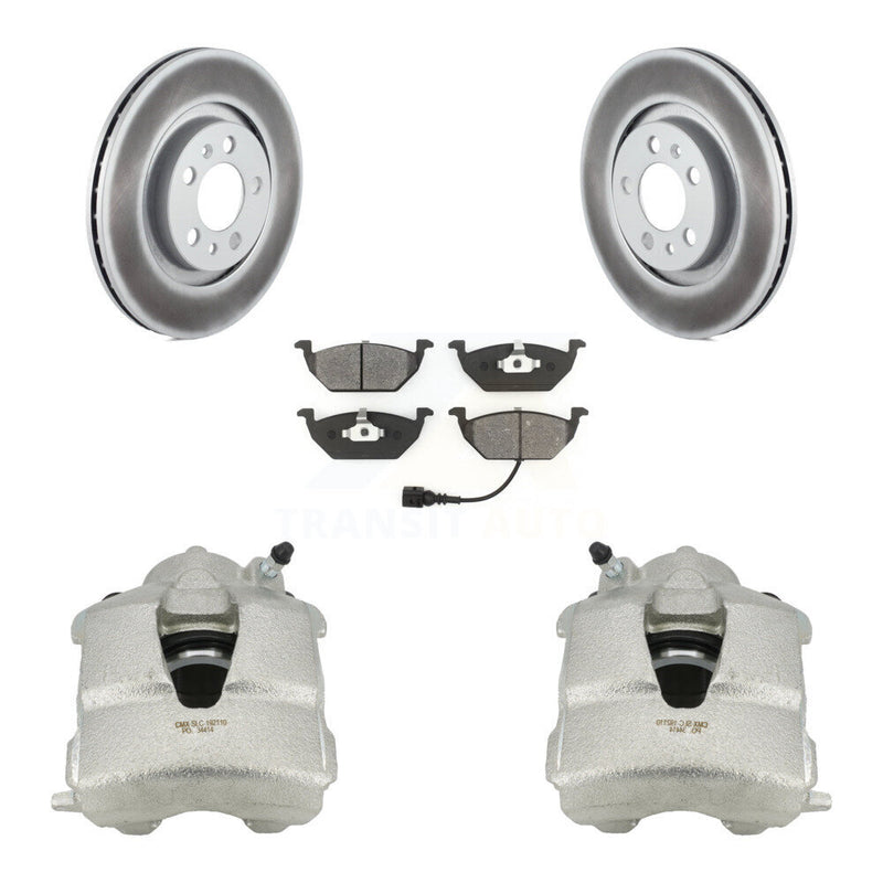 Transit Auto KCG-100473S Disc Brake Kit for 1998-2010 Volkswagen Golf City, Volkswagen Jetta City, Volkswagen Beetle & more - Front product image