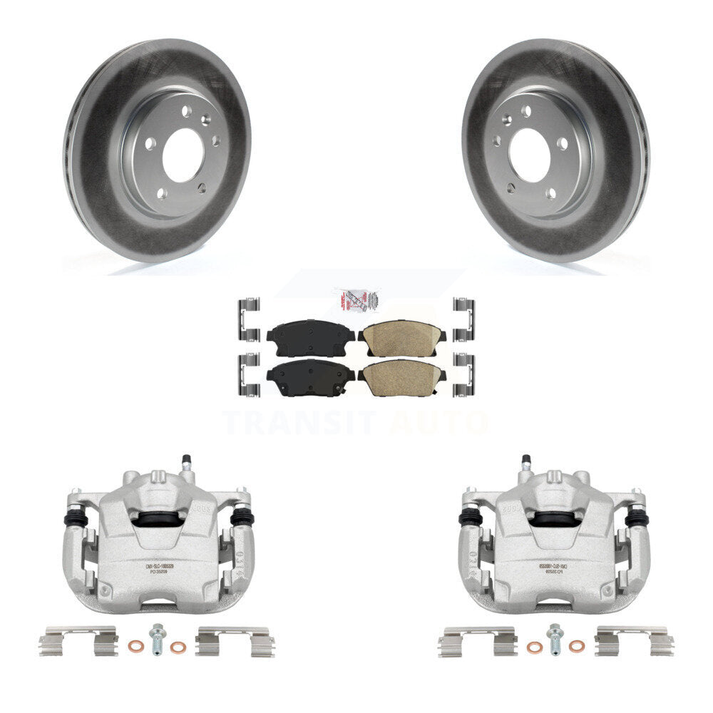 Transit Auto KCG-100474N Disc Brake Kit for 2011-2017 Chevrolet Cruze, Buick Verano, Chevrolet Orlando & more - Front product image