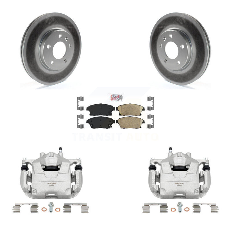 Transit Auto KCG-100474N Disc Brake Kit for 2011-2017 Chevrolet Cruze, Buick Verano, Chevrolet Orlando & more - Front product image