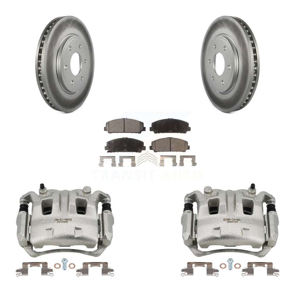 Transit Auto KCG-100474P Disc Brake Kit for 2011-2012 Suzuki Equator - Front product image