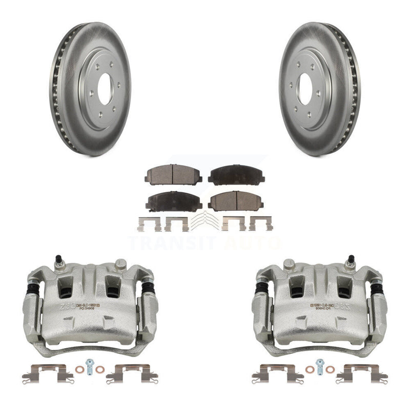 Transit Auto KCG-100474P Disc Brake Kit for 2011-2012 Suzuki Equator - Front product image