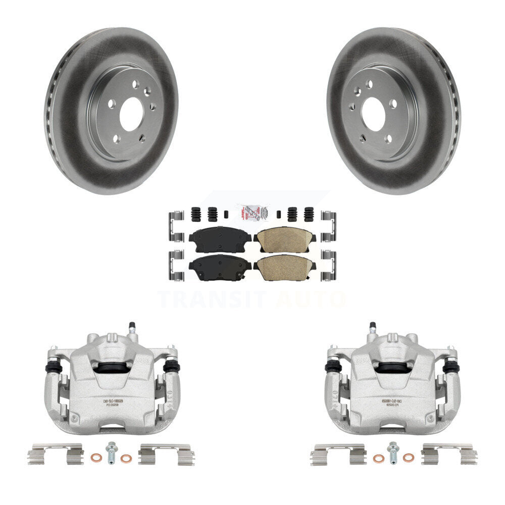 Transit Auto KCG-100475N Disc Brake Kit for 2013-2017 Buick Encore, Chevrolet Trax - Front product image
