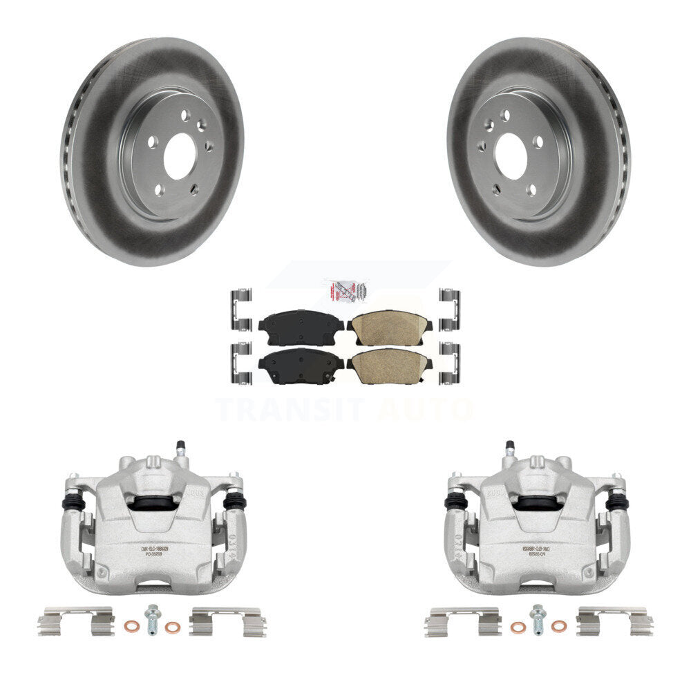 Transit Auto KCG-100476N Disc Brake Kit for 2013-2017 Buick Encore, Chevrolet Trax - Front product image